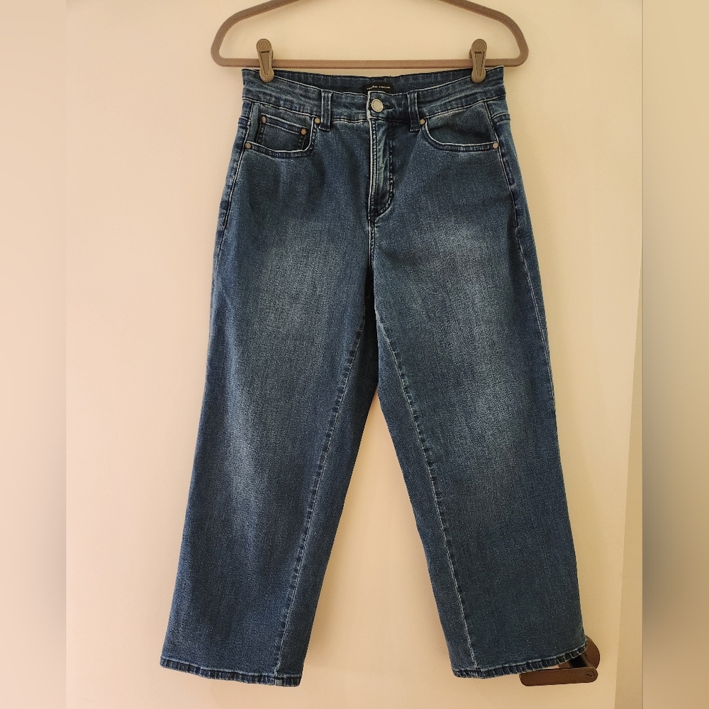 Universal Standard Bae Boyfriend Crop Jeans Size 6